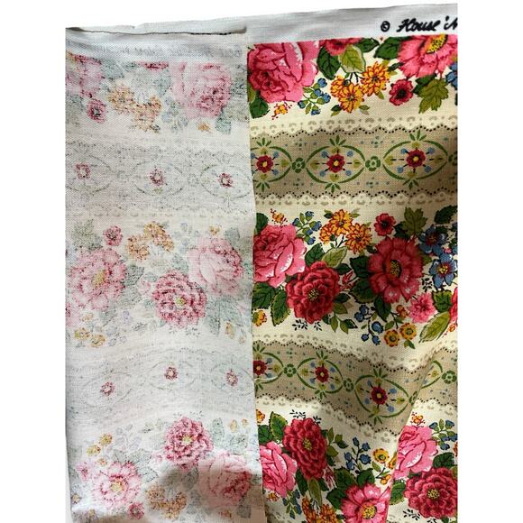 6.5 yds Vtg House 'N Home Fabrics & Draperies Decorator floral Upholstery Fabric - Picture 11 of 16